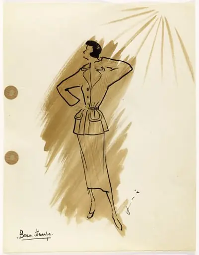 'Beau temps, by Marie-Louise Carven