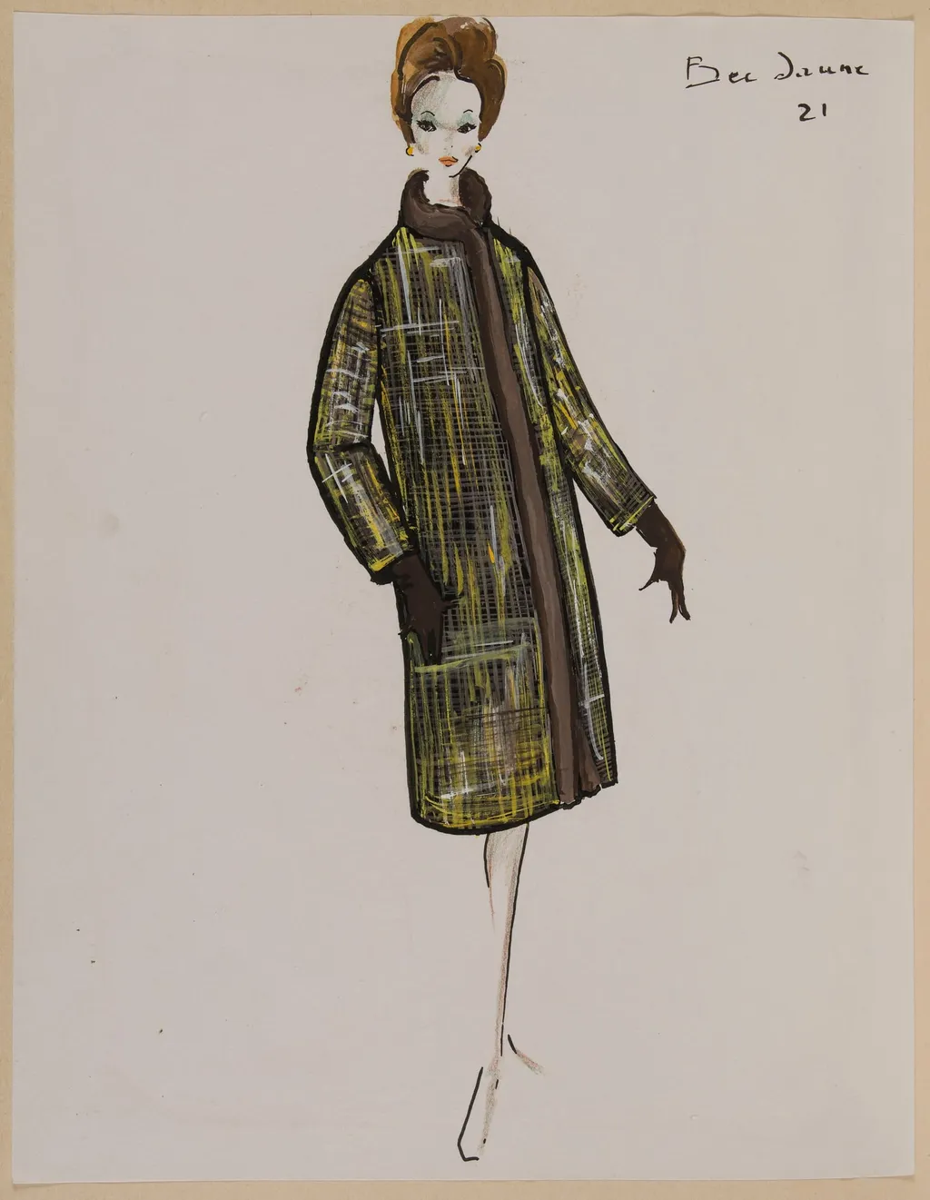 Bec jaune, by Marie-Louise Carven, 1960