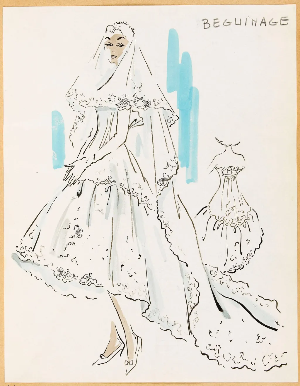 Béguinage, by Marie-Louise Carven, 1957