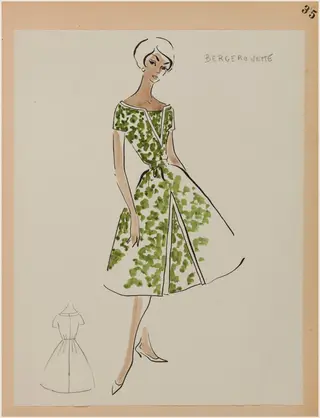Bergeronette, by Marie-Louise Carven, 1958