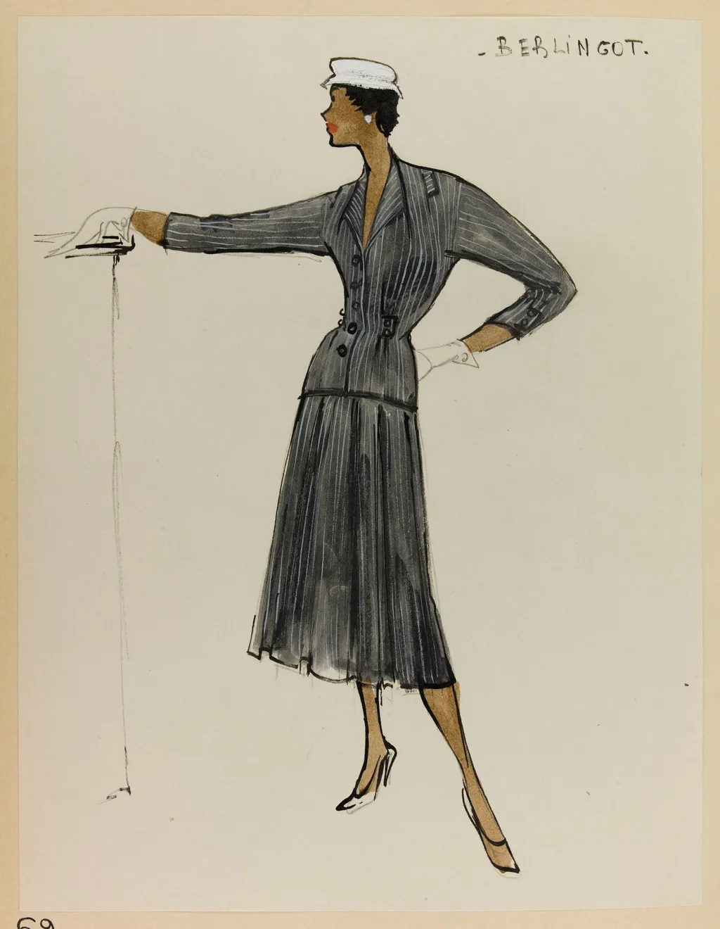 Berlingot, by Marie-Louise Carven, 1953