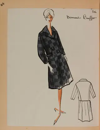 Bernard Buffet, by Marie-Louise Carven, 1958