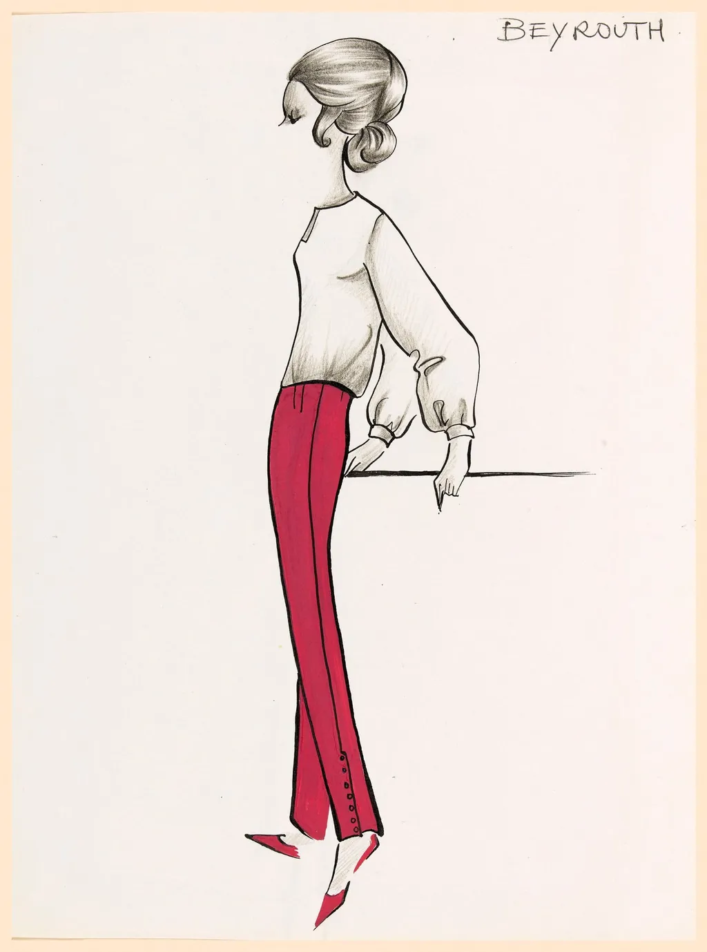 Beyrouth, by Marie-Louise Carven, 1963