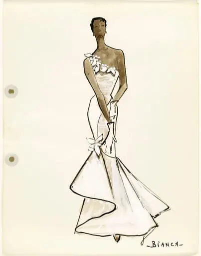 'Bianca', by Marie-Louise Carven