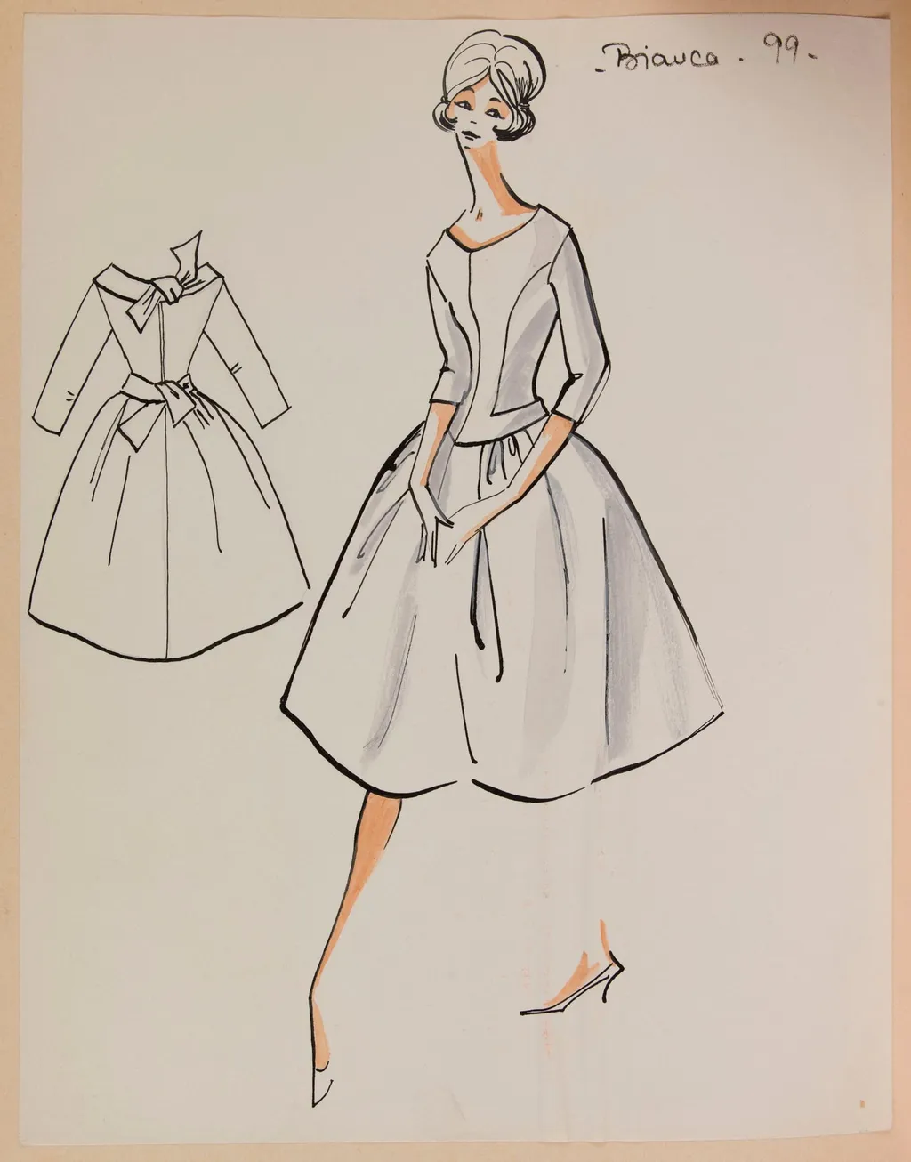 Bianca, by Marie-Louise Carven, 1958