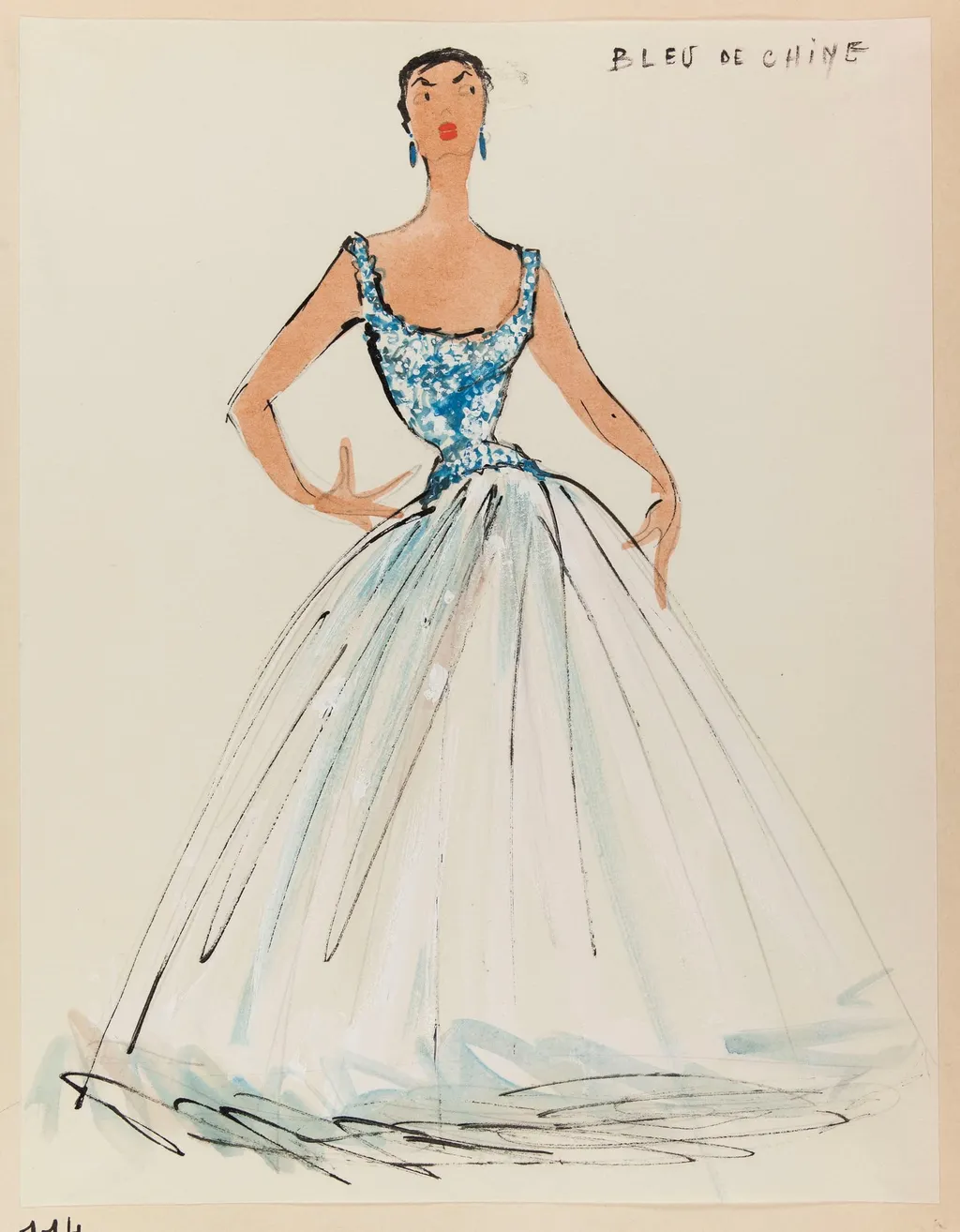 Bleu de Chine, by Marie-Louise Carven, 1952