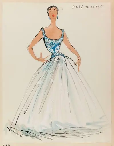 Bleu de Chine, by Marie-Louise Carven