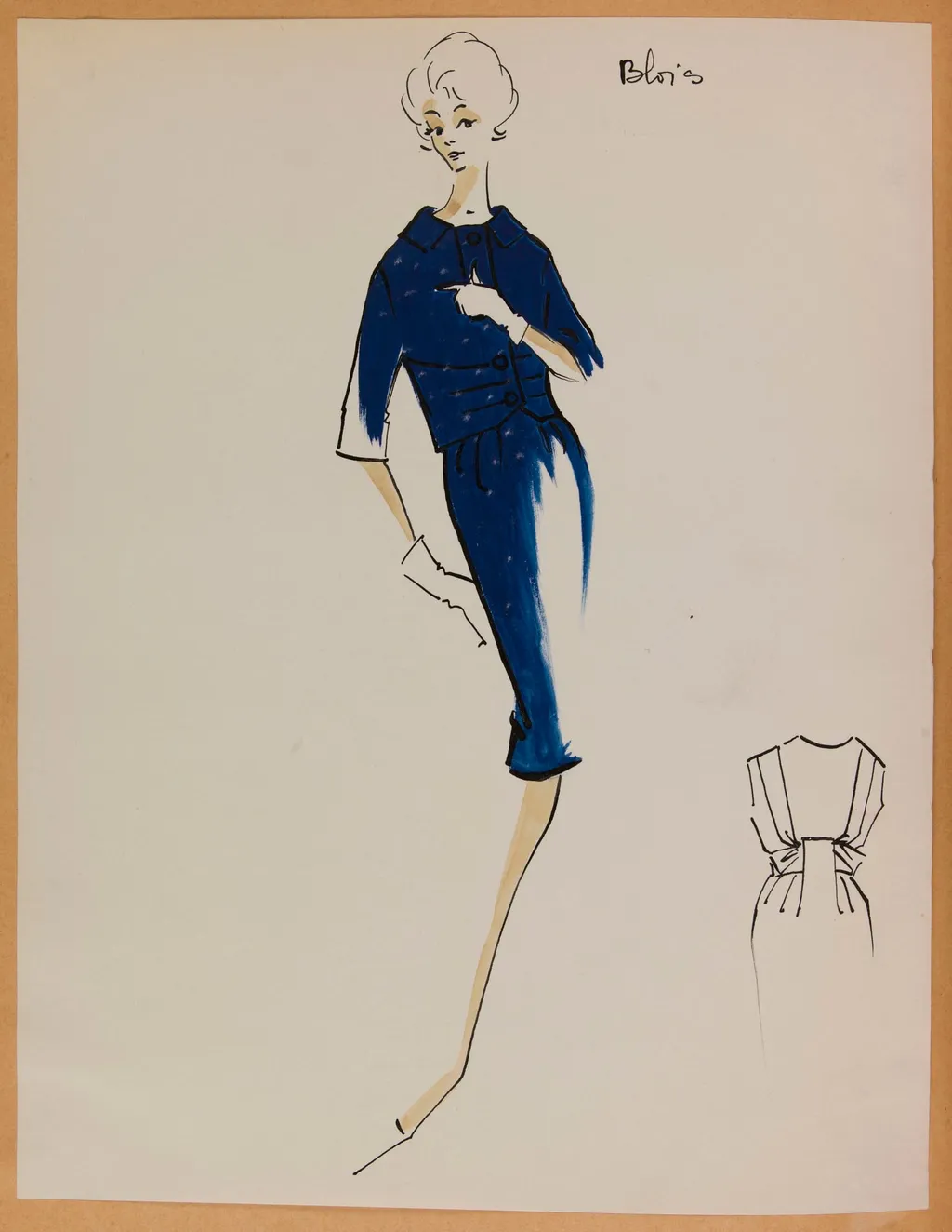 Blois, by Marie-Louise Carven, 1958