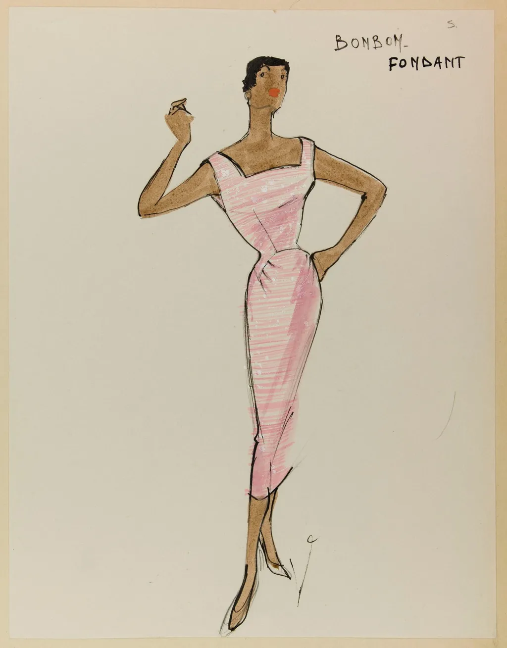 Bonbon fondant, by Marie-Louise Carven, 1953