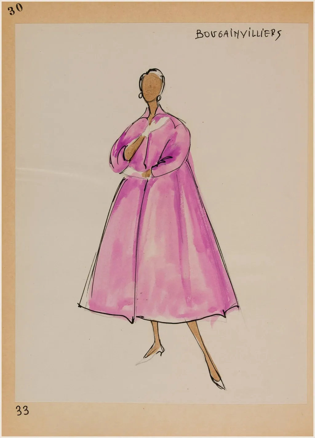 Bougainvilliers, by Marie-Louise Carven, 1956