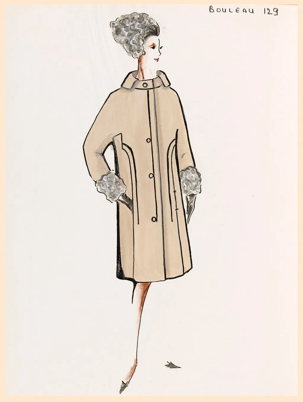 Bouleau, by Marie-Louise Carven, 1962