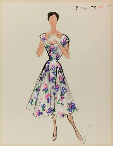 Bouquets, by Marie-Louise Carven