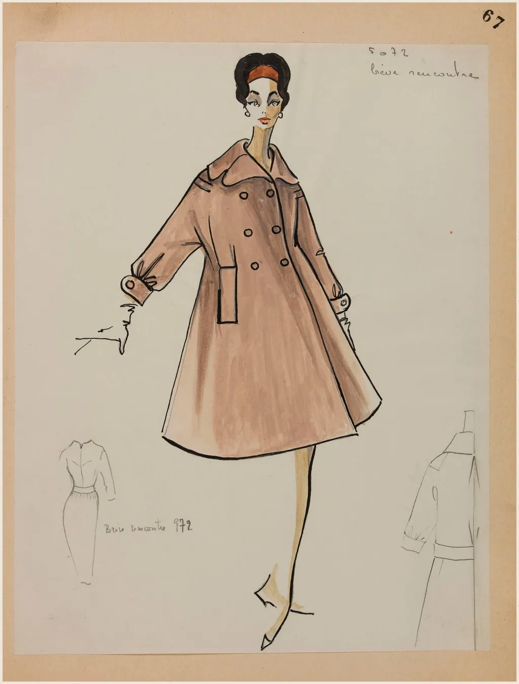 Brève rencontre, by Marie-Louise Carven, 1958