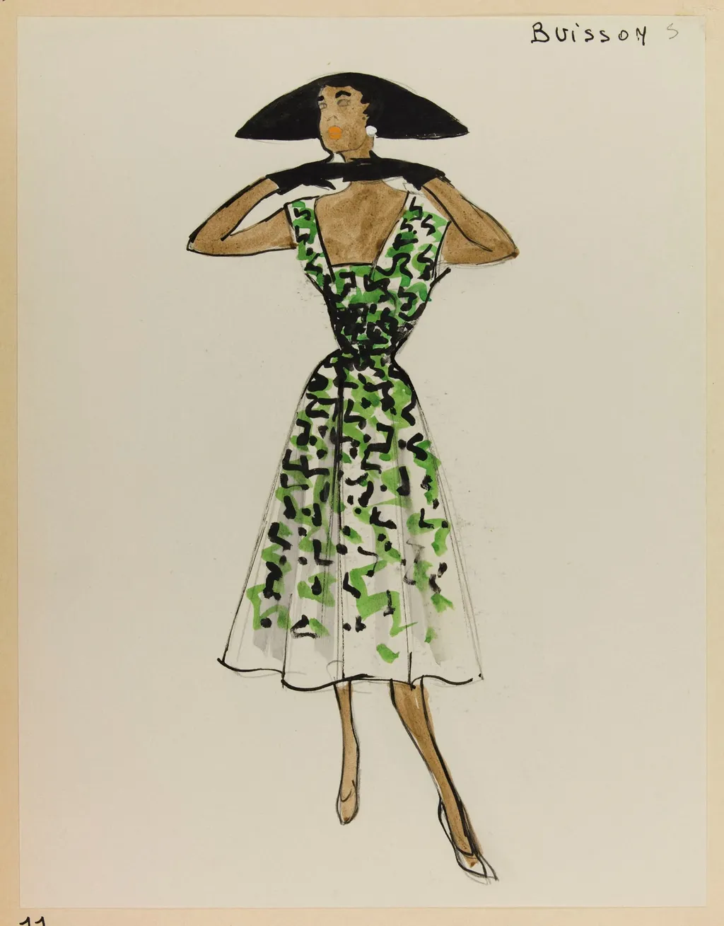 Buisson, by Marie-Louise Carven, 1953