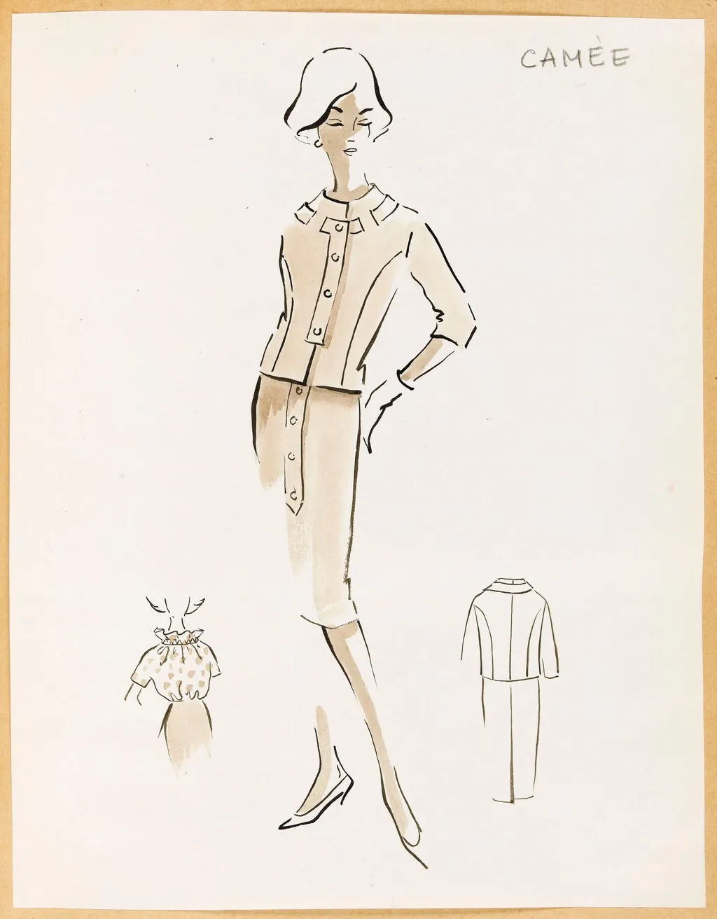 Camée, by Marie-Louise Carven, 1957