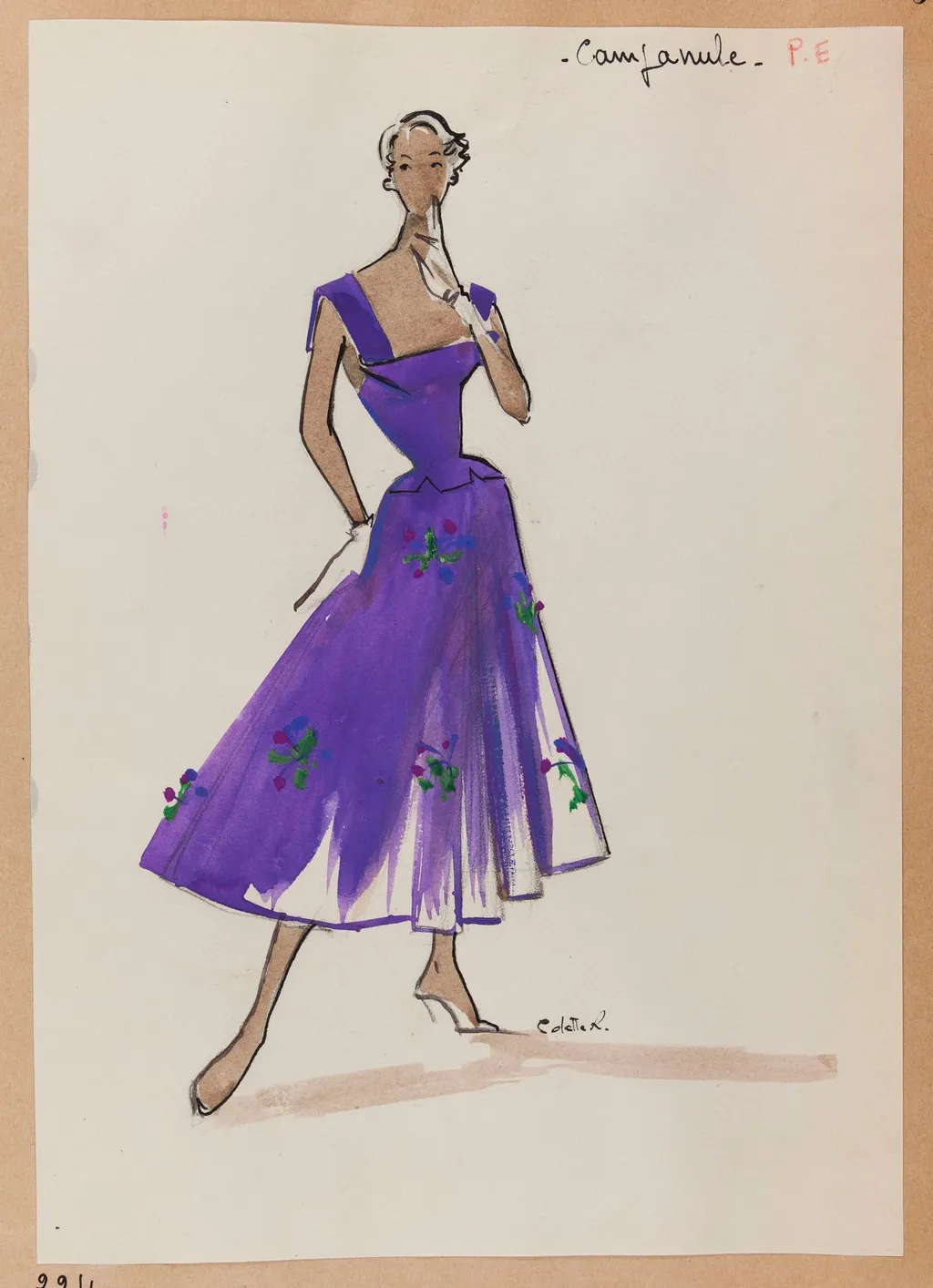 Campanule, by Marie-Louise Carven, 1951