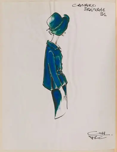 Canard sauvage, by Marie-Louise Carven