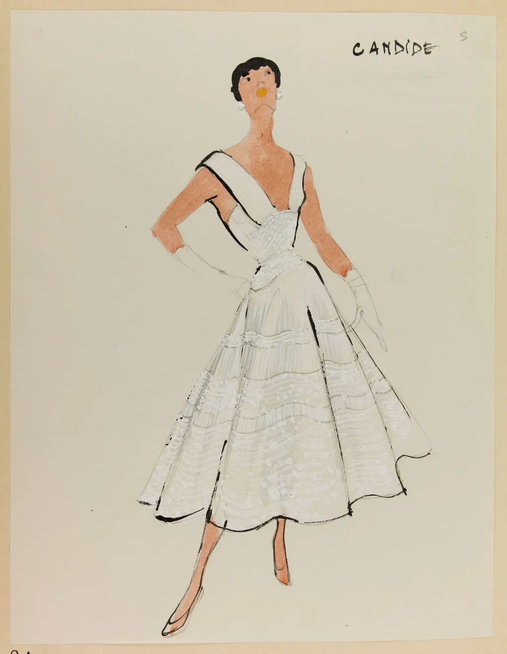 Candide, by Marie-Louise Carven, 1953