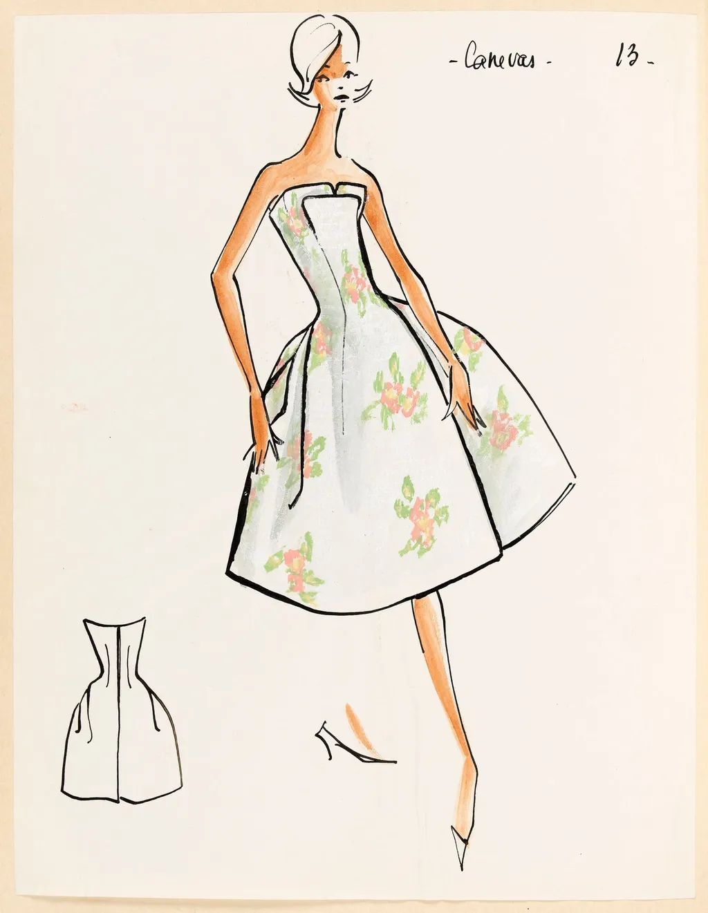 Canevas, by Marie-Louise Carven, 1959