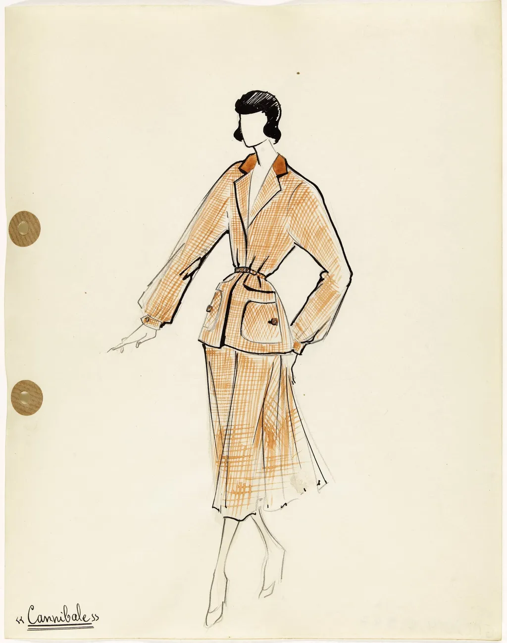'Cannibale', by Marie-Louise Carven, 1949