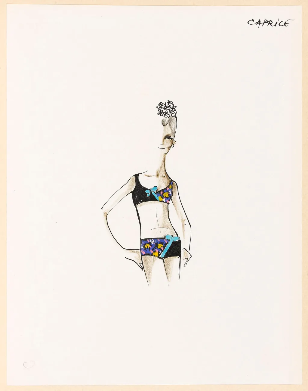 Caprice, by Marie-Louise Carven, 1964