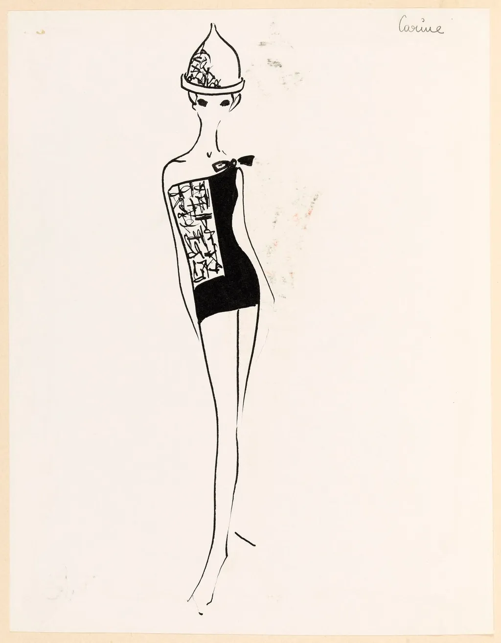 Carine, by Marie-Louise Carven, 1964