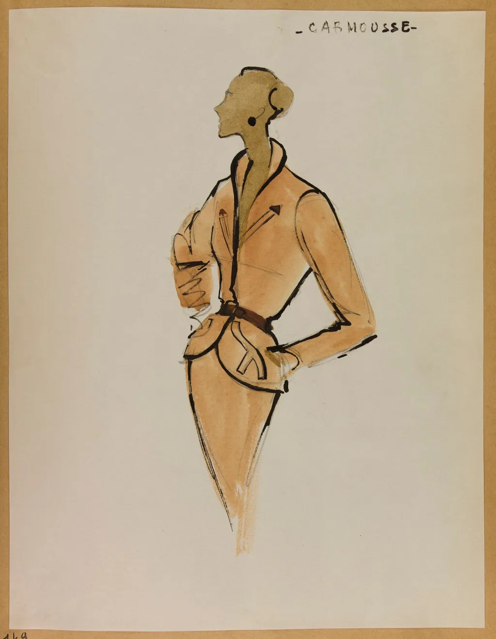 Carmousse, by Marie-Louise Carven, 1952