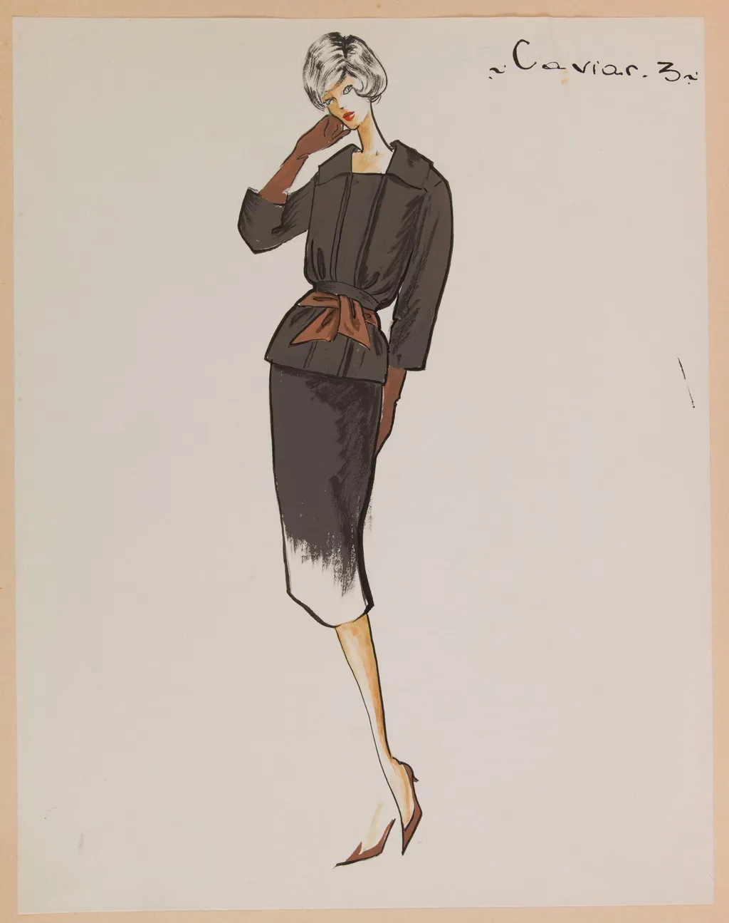 Caviar, by Marie-Louise Carven, 1958