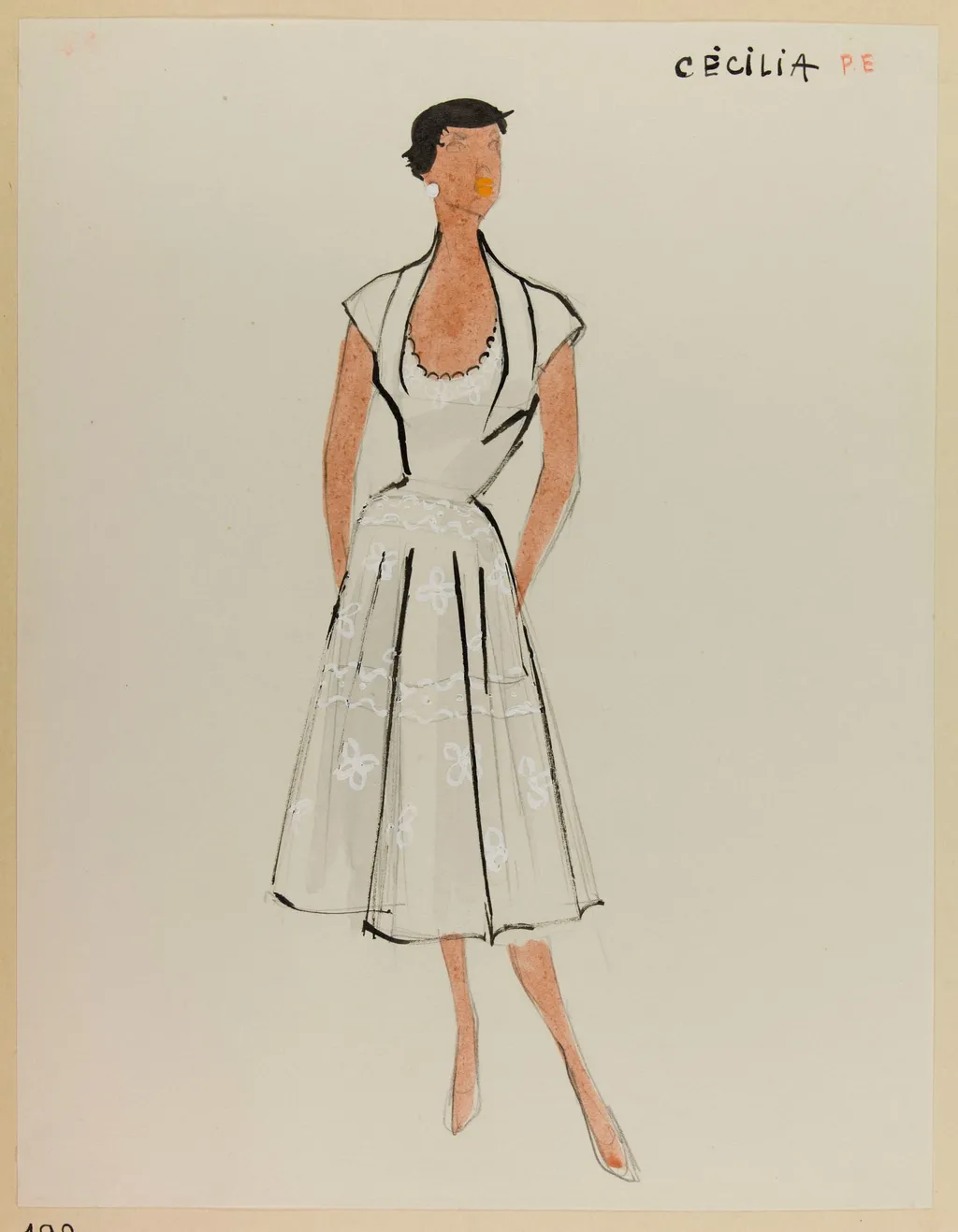 Cécilia, by Marie-Louise Carven, 1953