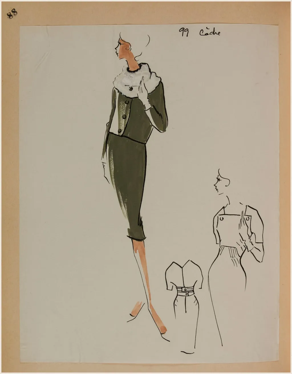 Cèdre, by Marie-Louise Carven, 1958