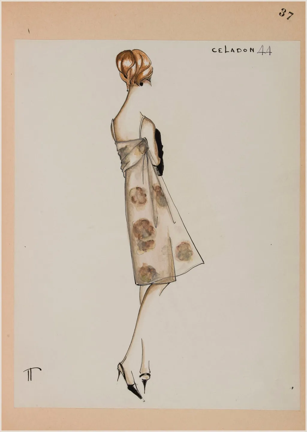 Céladon, by Marie-Louise Carven, 1963