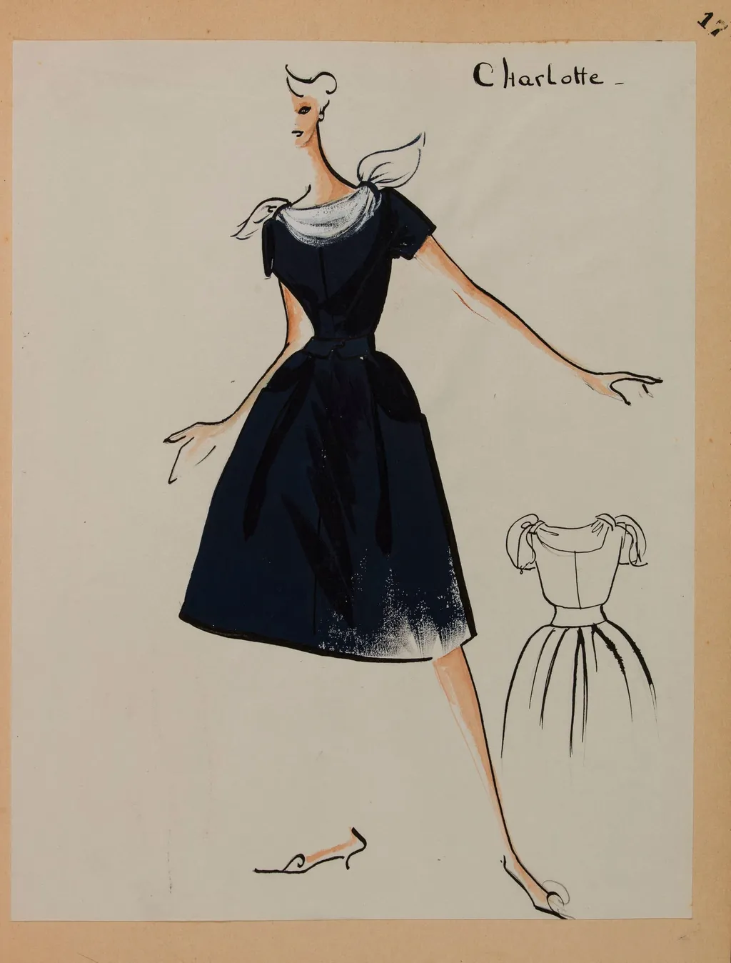 Charlotte, by Marie-Louise Carven, 1958