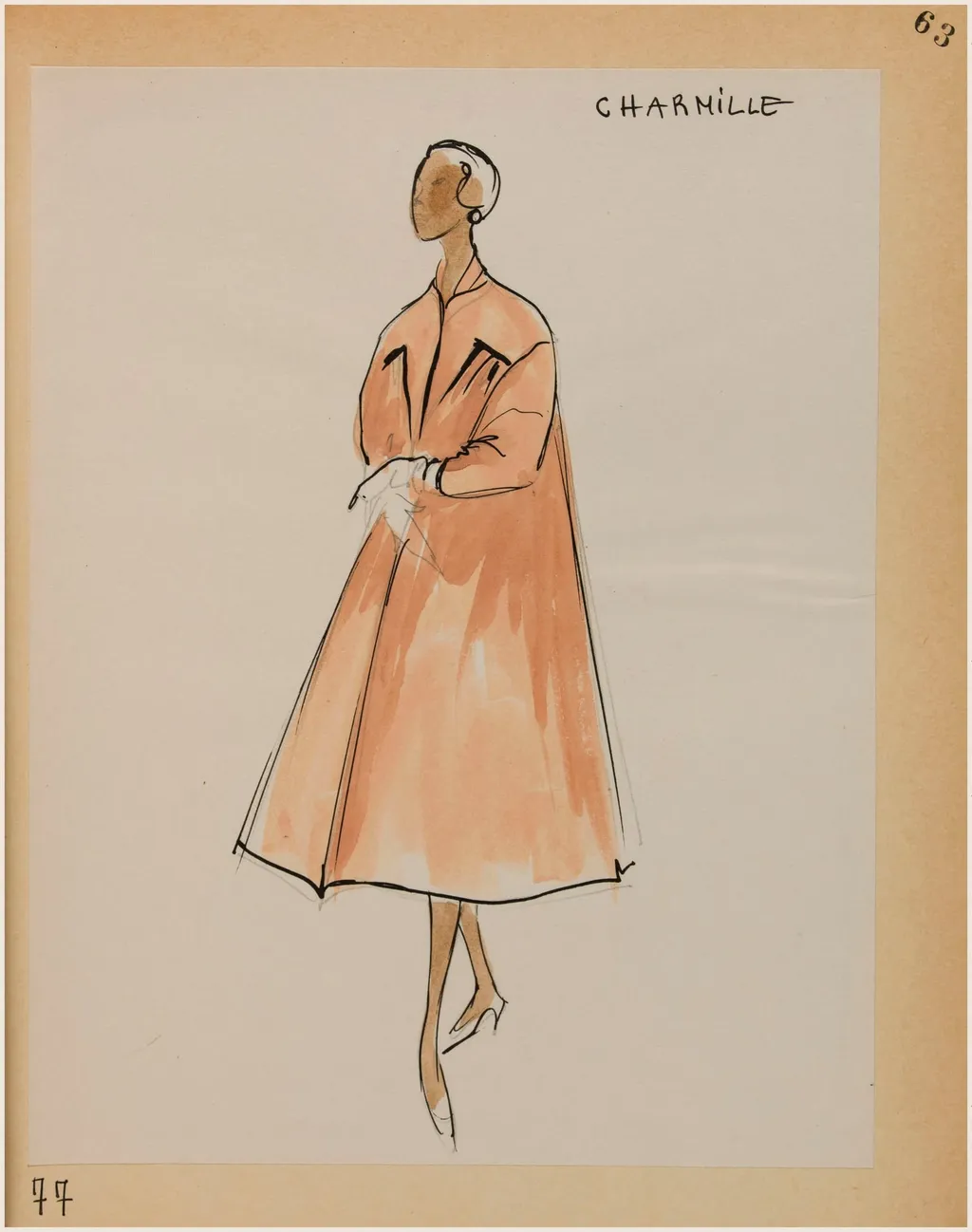 Charmille, by Marie-Louise Carven, 1956