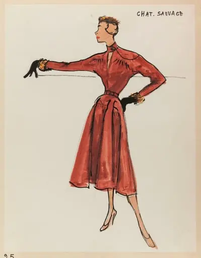 Chat sauvage, by Marie-Louise Carven