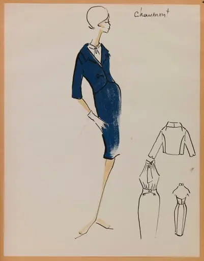 Chaumont, by Marie-Louise Carven, 1958