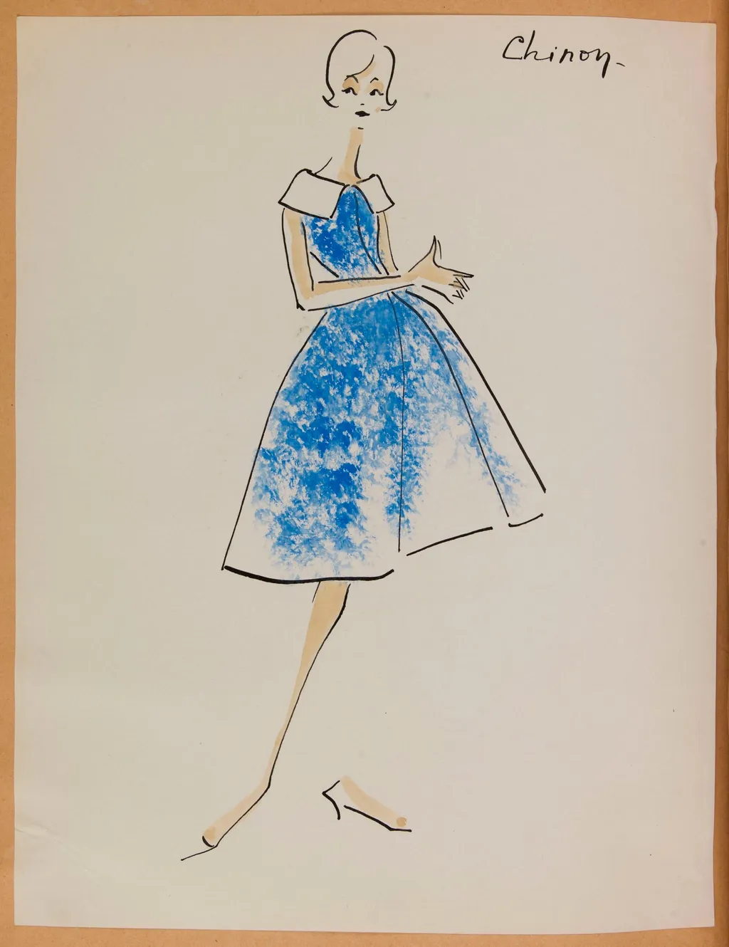 Chinon, by Marie-Louise Carven, 1958