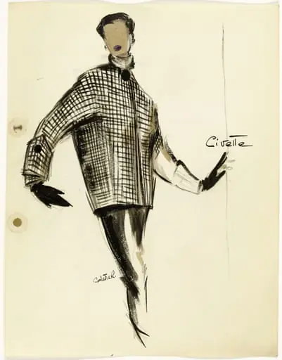 'Civette', by Marie-Louise Carven, 1951