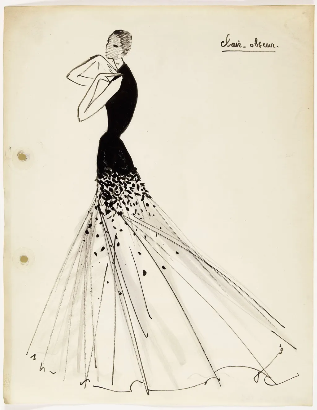 'Clair-obscur', by Marie-Louise Carven, 1949