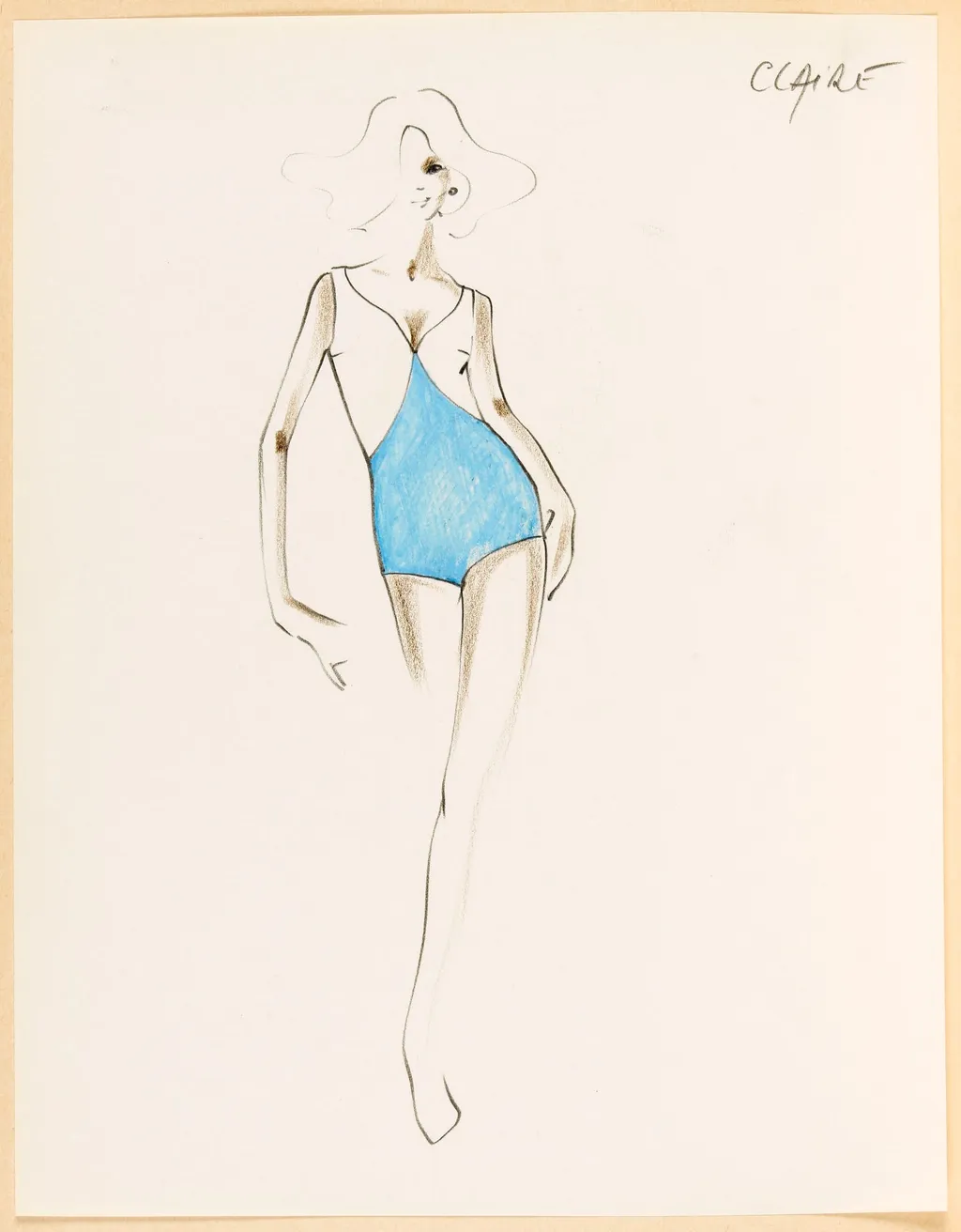 Claire, by Marie-Louise Carven, 1964