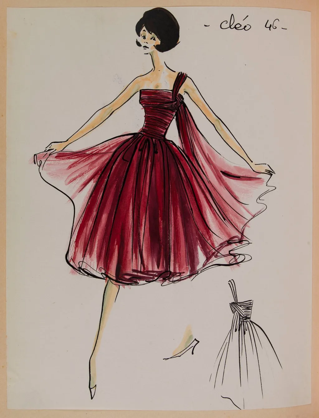 Cléo, by Marie-Louise Carven, 1958