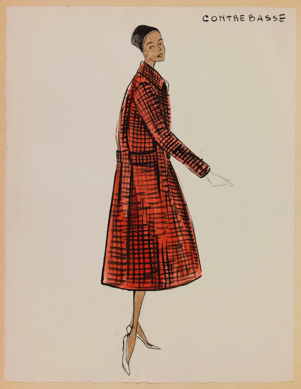 Contrebasse, by Marie-Louise Carven, 1956