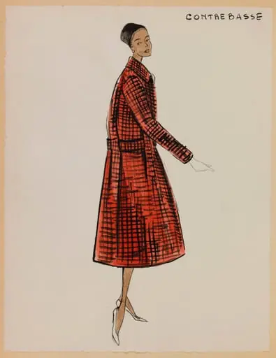 Contrebasse, by Marie-Louise Carven