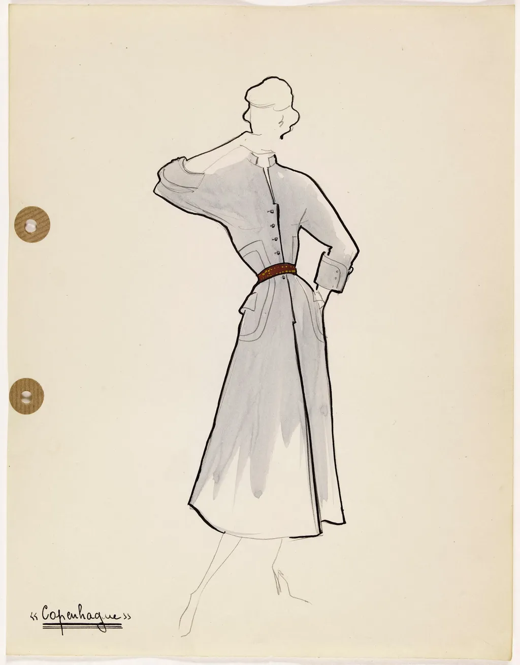 'Copenhague', by Marie-Louise Carven, 1949