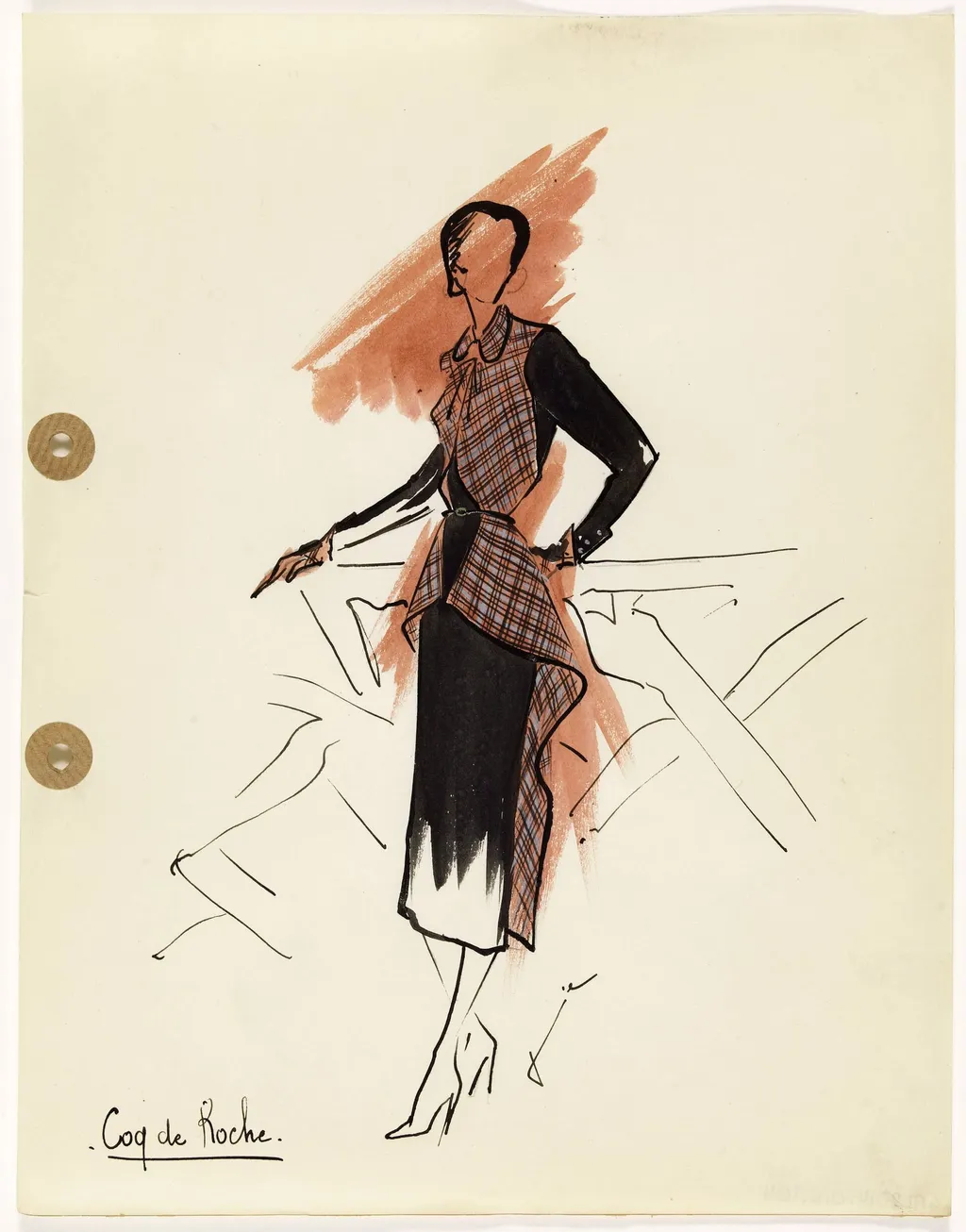 'Coq de Roche', by Marie-Louise Carven, 1949