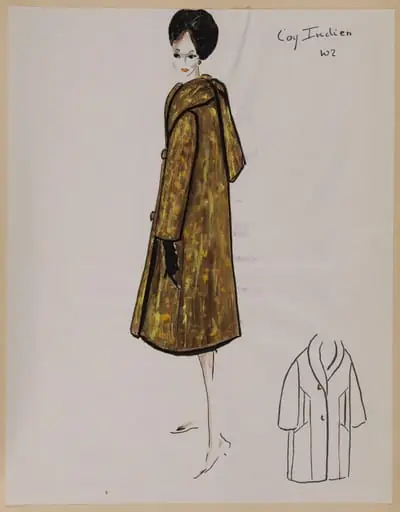 Coq indien, by Marie-Louise Carven