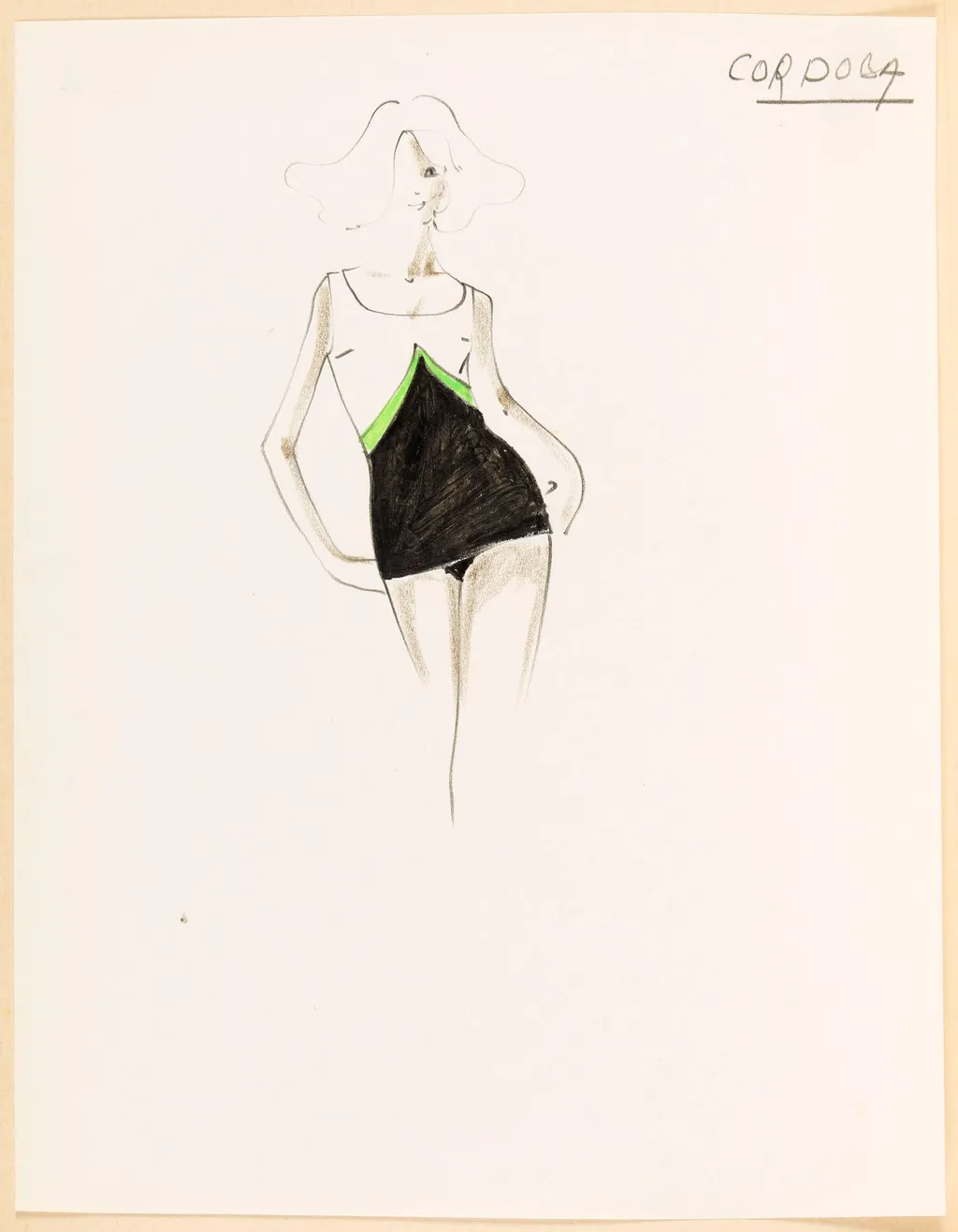 Cordoba, by Marie-Louise Carven, 1964