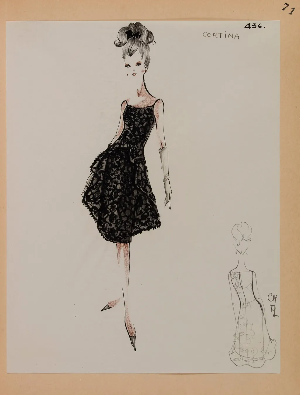 Cortina, by Marie-Louise Carven, 1963