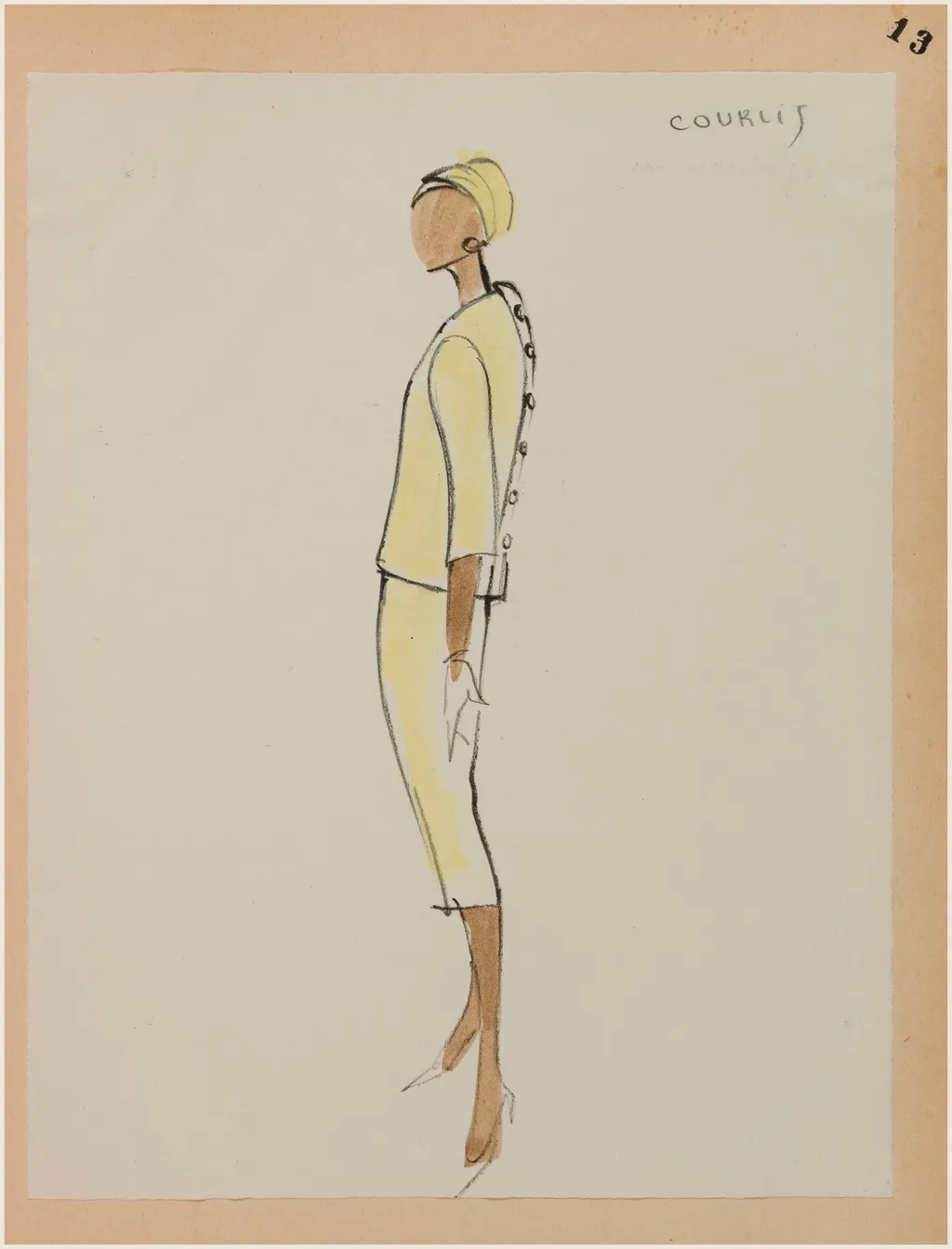 Courlis, by Marie-Louise Carven, 1958