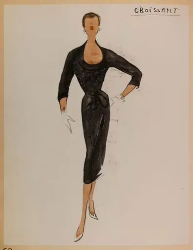 Croissant, by Marie-Louise Carven