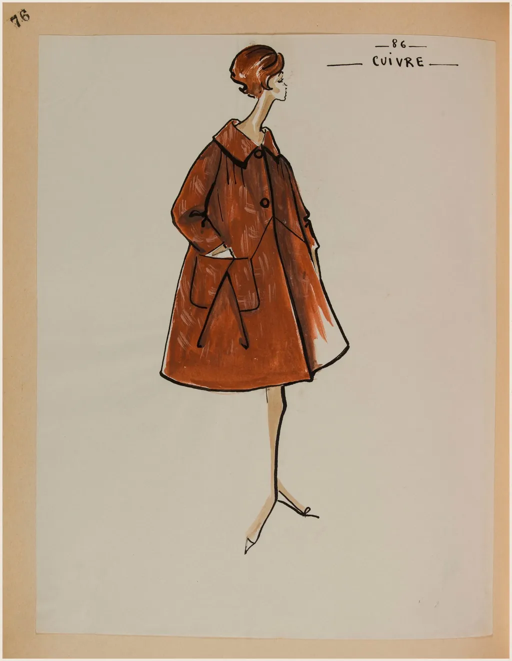 Cuivre, by Marie-Louise Carven, 1958